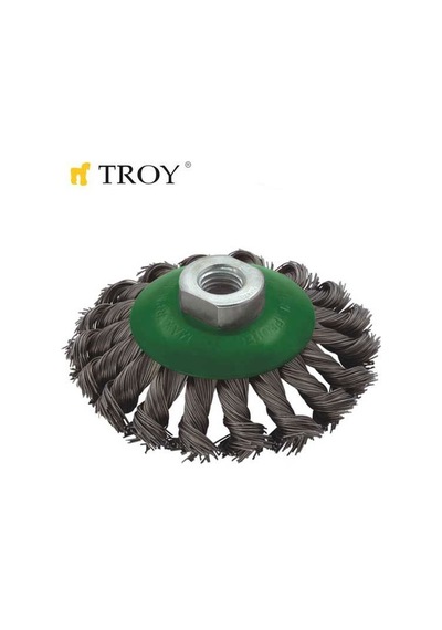 Troy 27705-100 Burma Telli Konik Fırça. 100 MMxm14