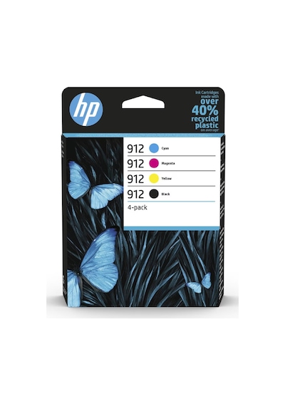 Hp 912 6zc74ae Siyah/macenta/cyan/sarı Mürekkep Kartuş
