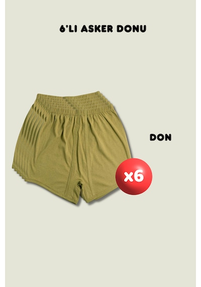 Outdoorun 6'lı Don Askerlik Seti - Temel Ve Bedelli Askerlik Malzemeleri Haki