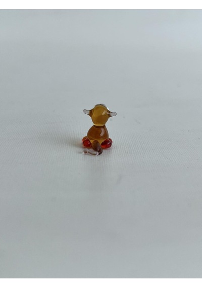 El Yapımı Mini Murano Cam Sincap Biblo A130-03