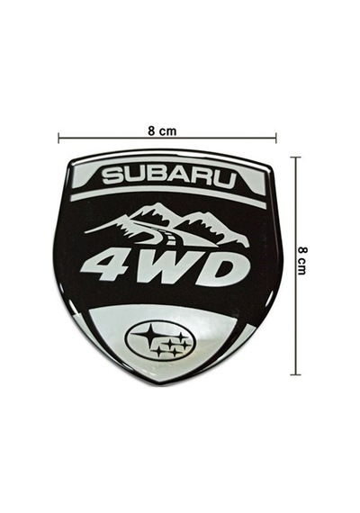 Subaru Xv 4Wd 4X4 Off Road 3D Sticker