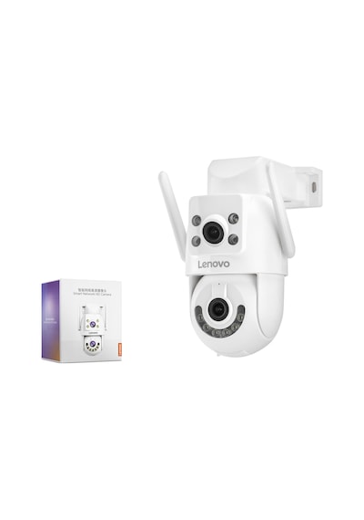 Lenovo X6t Smart Wi-fi Ip Güvenlik Kamerası 2 Lens 2x3mp Ptz - Beyaz