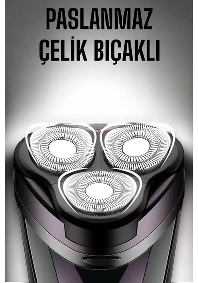 Techmrt Erkeklere Özel Profesyonel Tıraş Makinesi Şarjlı