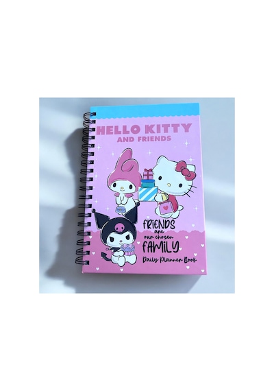 Bak Gel Al Hello Kitty Ve Arkadaşları Günlük Planlayıcı Defter - Eğlenceli Ve Renkli Kuromi Organizasyon Defter - Bgakuromi002 Çok Renkli
