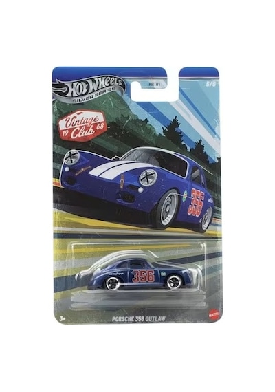 Hot Wheels Silver Series Vintage Club 5'li Set Hrt81-979j Çok Renkli