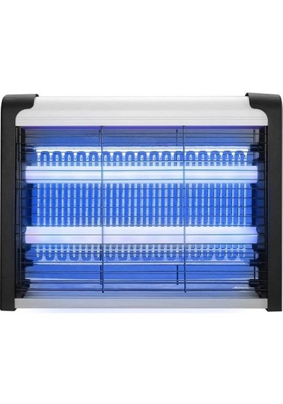 Siyah 6 Watt 2000 Volt İki Led'li Elektrikli Sinek Ve Haşere Öldürücü