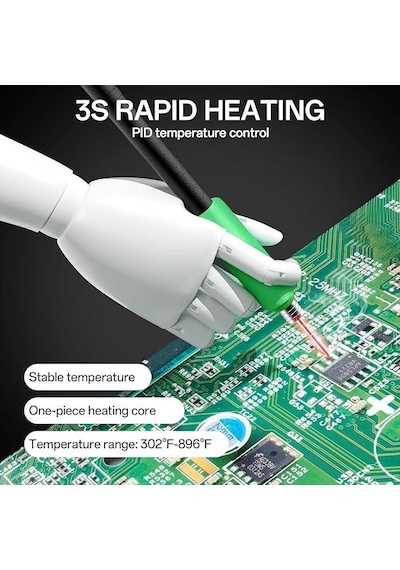 Bakon Bk601 Pro İntelligent Isı Ayarlı Havya İstasyonu 120w