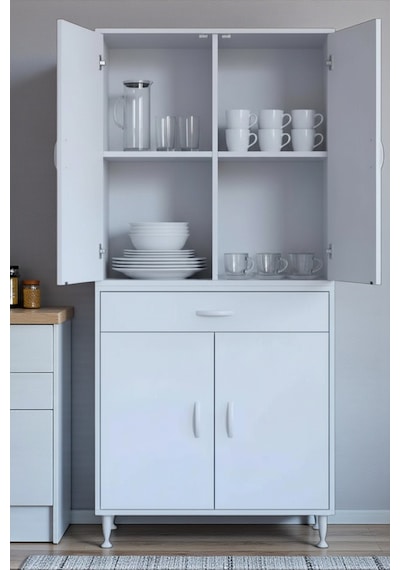Eliusta Luma Kapaklı & Çekmeceli Banyo Dolabı 80 Cm Genişlikte Beyaz Dolap 80x173x32,5 Cm Depolama Dolabı Beyaz Eliusta Luma Kapaklı & Çekmeceli Banyo Dolabı 80 Cm Genişlikte Beyaz Dolap 80x173x32,5 Cm Depolama Dolabı Beyaz