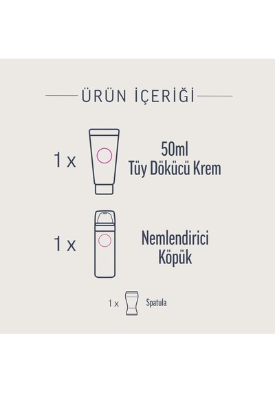 Veet Professional Bikini Bölgesi Tüy Dökücü Krem 6 x 50 ML + Tüy Dökücü Krem 50 ML +  Nemlendirici Köpük 50 ML