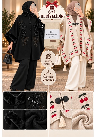 Genel Markalar Novea Scarf Efsane 2 Li Panço Seti Çok Renkli - 942742068 Çok Renkli