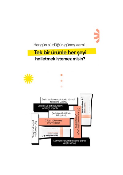 Doğal Kapatıcı Etkili Kore Bb Güneş Kremi Bb Sun Cream Şeftali