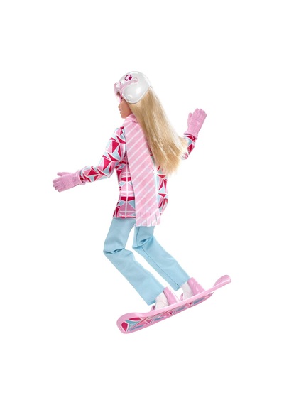 Barbie Snowboard Sporcusu Manken Bebek Hcn32 Barb
