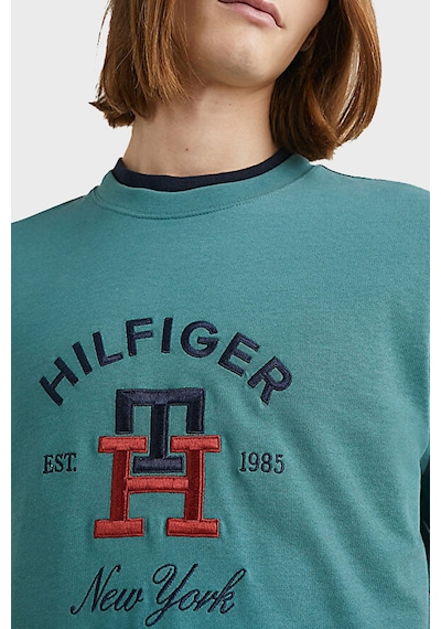 Tommy Hilfiger Erkek T Shirt MW0MW30043 MB6 HAKİ Haki