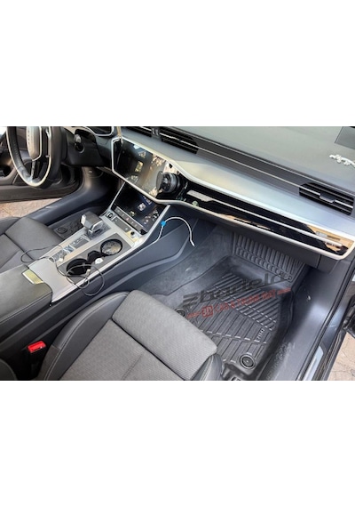 Audi A6 Sline 2019-2020 3d Kauçuk Kokusuz Havuzlu Paspas