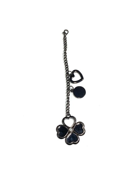 Karantuhafiye Metal Çanta Sallantı Süsü / 18 Cm / Slt3 Siyah
