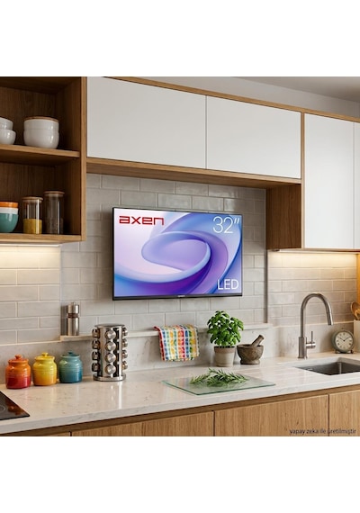 Axen AX32HMLN-N01S 32" 80 Ekran HD Ready Dahili Uydu Alıcılı LED TV