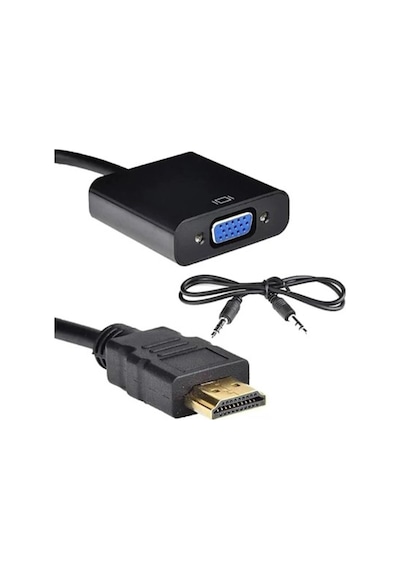 Hadron Hdx2019 Vga To Hdmi Dönüştürücü Siyah