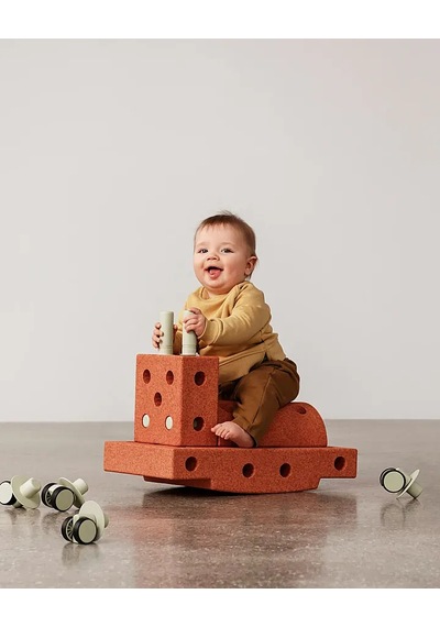 Modu Curiosity Set - Turuncu Tozlu Yeşil M-set-cur-bo-dg
