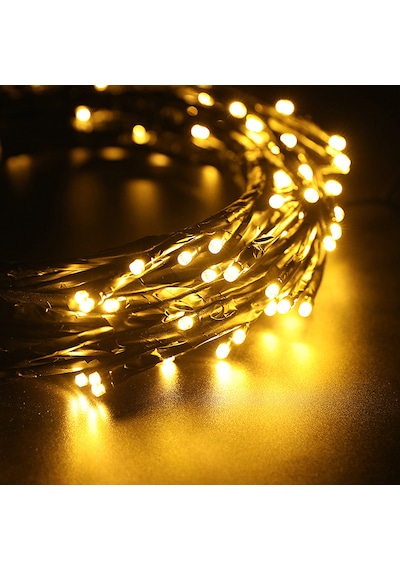 Güneş Enerjili 144 Led 8 Mod Dekoratif Ağaç Lamba -dış Mekan Bahçe & Teras Süsü Ve Aydınlatması Güneş Enerjili