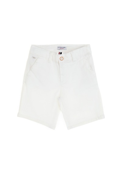 U.s. Polo Assn. Erkek Çocuk Beyaz Şort / Bermuda 50300540-vr013 Beyaz
