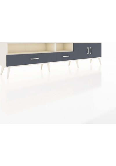 Arges Tv Ünitesi 3 Raflı 2 Çekmeceli 2 Kapaklı 220x30x51 Aytaşı-antrasit Antrasıt/antrasıt - Aytası Arges Tv Ünitesi 3 Raflı 2 Çekmeceli 2 Kapaklı 220x30x51 Aytaşı-antrasit Antrasıt/antrasıt - Aytası