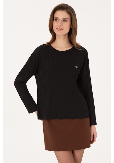 U.S. Polo Assn. U.s. Polo Assn. Kadın Siyah Kazak /triko 50314796-vr046