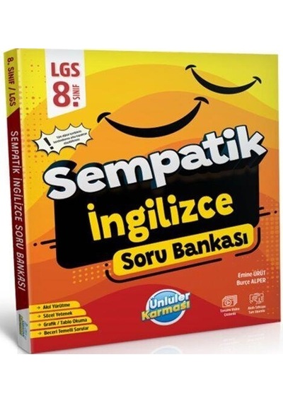 8. Sınıf Lgs İngilizce Sempatik Soru Bankası Ünlüler Karması