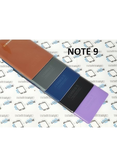 Samsung Uyumlu Galaxy Note 9 Arka Pil Batarya Kapağı (Cam) (284401403)
