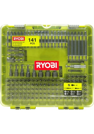 Ryobi Rakd141 141 Parça Vidalama Ve Lokma Seti