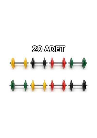 Bahadır Outdoor 20 Adet Renkli Küspe Aparatı
