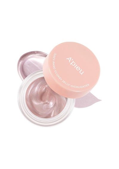 Islak Ve Doğal Görünümlü Jel Aydınlatıcı A'pıeu Juicy Pang Glossy Jelly Highlighter No:2 Pink Shell Çok Renkli