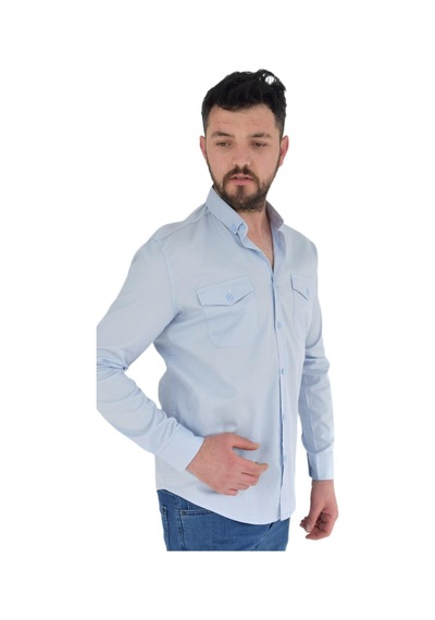 Erkek Spor Gömlek Silim Fit 9957 Bgl-st02724 001