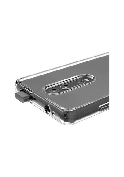 Xiaomi Mi 9t / Mi 9t Pro Kılıf Coss Crystal Clear Kenarı Silikon Arkası Sert Şeffaf Kapak Col33772-renksiz