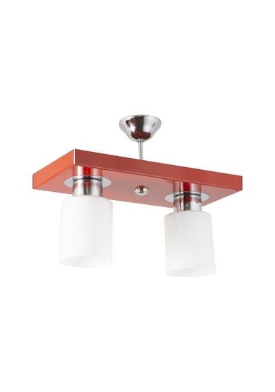 Ikili Modern Spor Model Dikdörtgen Tepsi Kırmızı Avize