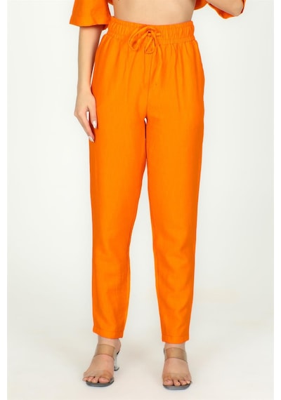 Sortie Collection Bel Lastilkli Beach Model Pantolon Oranj