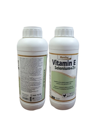 Royal Ilaç Vitamin E Selenium + Zn 1 Lt. Kanatlı Hayvanlar Için Vitamin Ve Mineral Yem
