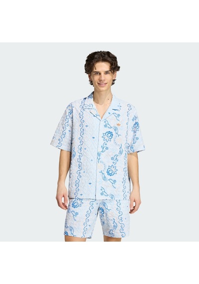 Adidas Kx1225 Resort Shırt Erkek Gömlek Turkuaz