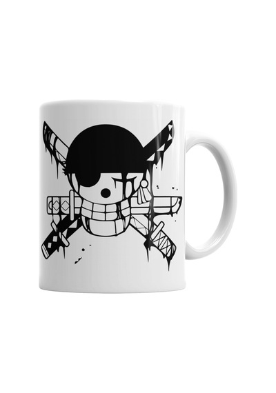 Roronoa Zoro One Piece Kupa Bardak Porselen No31755 Karışık