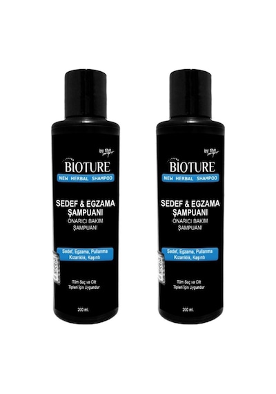 Süper Bioture Eg.zama Sede.f Tahribatlarını Döküntülerini Onaran Bakım Şampuanı 200 Ml X 2 Ad