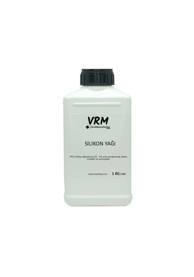 Silikon Yağı RTV Kalıp Silikonu İncelticisi 1 KG