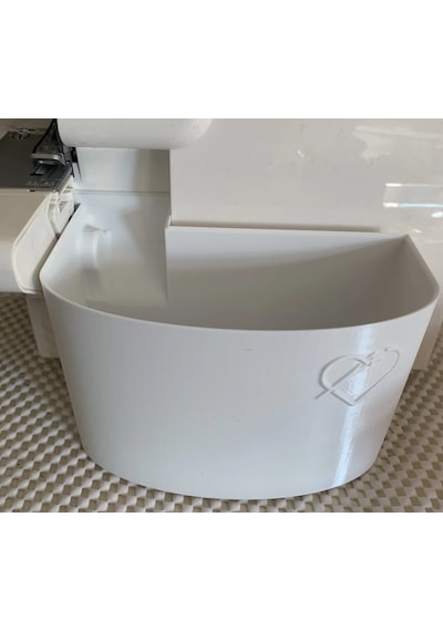 Singer Overlok Makinası Çöp Kutusu Xl Beyaz