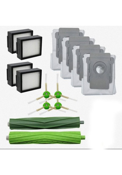 Irobot Roomba I7 I7+ I3 I3+ I4 I4+ I6 I6+ I8 I8+ E5 E6 E7 J7 Robot Süpürge Yedek Set