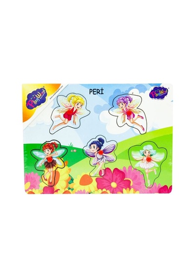 Ahşap Tutmalı Peri Kızı Puzzle Belirtilmemiş
