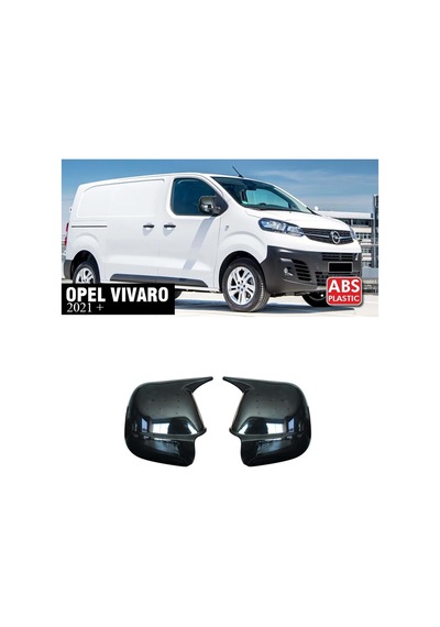Opel Vivaro Batman Yarasa Ayna Kapağı Piona Black Abs 2021+