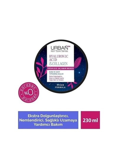 Urban Saç Maskesi 230ml. Hyaluronic Acid&collagen