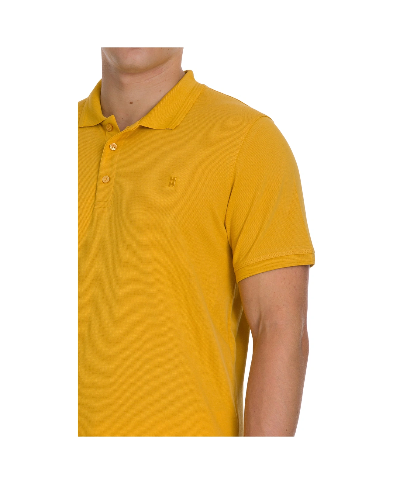 Hatemoğlu Hardal Regular Fit 100% Pamuklu Polo Yaka Tişört 35224 598270