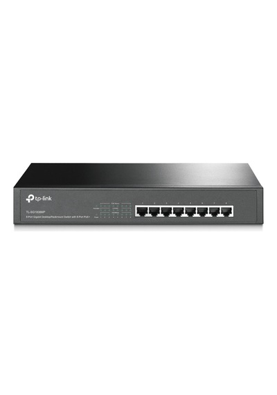 TP-LINK TL-SG1008MP 8-PORT 10/100/1000 DESKTOP/RACKMOUNT SWITCH + 8 PORT PoE