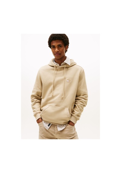 Tommy Hilfiger Tjm Reg Badge Hoodıe Ext Erkek Yeşil Sweatshirt - Dm0dm20258