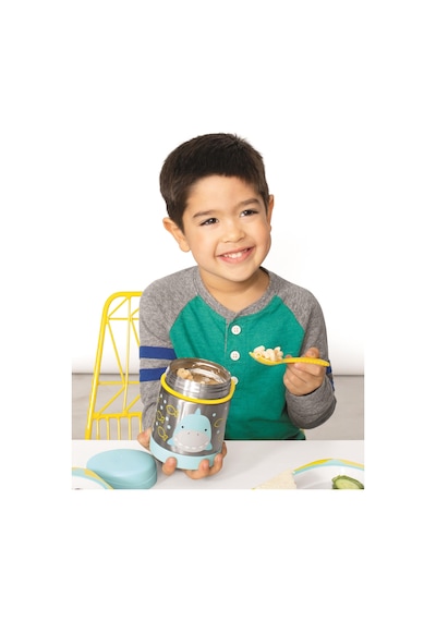 Skip Hop Zoo Köpekbalığı Paslanmaz Çelik Termos 325 ML