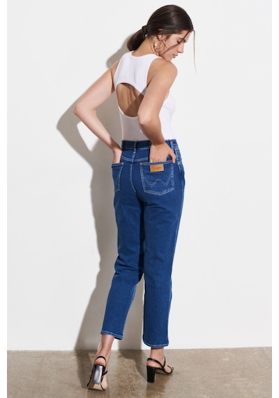Wrangler Wild West Fit Yüksek Bel Düz Paça Esnek Jean Kot Pantolon W2H2JH43G Wrangler Wild West Fit Yüksek Bel Düz Paça Esnek Jean Kot Pantolon W2H2JH43G